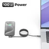 deleyCON 2m 100W USB C Ladekabel Winkel 90 Grad - C auf C - Produktbild-Vorschau 5