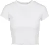 Urban Classics Ladies - Cropped Rib Top weiß - XXL Produktbild-Vorschau 1
