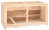 vidaXL Klietka pre škrečka 104 x 52 x 54 cm jedľový masív Náhľad obrázku produktu 8