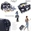 Trolley Tasche Damen Reisetrolley Weekender Duffle Bag Produktbild-Vorschau 11