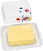 Marie Butterdose mit Deckel für 250g Butter-Schale Blumen Produktbild-Vorschau 1