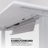 bümö Konferenztisch elektrisch XMST22 - Gestell: Silber, Produktbild-Vorschau 5