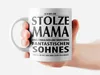 TassenKing Tasse mit Spruch STOLZE MAMA Kaffeetasse Produktbild-Vorschau 2