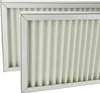 Two pleated air filters are shown side-by-side against a white background. Produktbild-Vorschau
