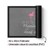Ich bin ein Flamingo, ich darf das Flamingo   Rosa Spruch Produktbild-Vorschau 2