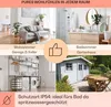 Klarstein Infrarotheizung mit Thermostat, 720W Produktbild-Vorschau 5