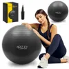 Ballon de gymnastique gonflable 75 cm - noir Voir les images du produit 3
