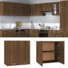 Parete attrezzata in rovere marrone 60x31x60 cm Materiale a Anteprima dell’immagine prodotto 19
