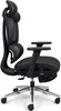 Fotel biurowy ergonomiczny KB106 czarny Podgląd zdjęcia produktu 4
