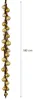 Mica Decorations Kerstslinger Goud 180 cm - Gouden Productafbeelding-voorbeeld 3