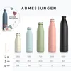LARS NYSØM Trinkflasche Edelstahl | BPA-freie Produktbild-Vorschau 4