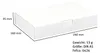 50 Maxibrief kartonnen dozen, 240 x 160 x 45 mm, wit (50 Productafbeelding-voorbeeld 5