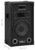 vidaXL Profesionálne HiFi/Stage reproduktory Pasívne 2 ks Náhľad obrázku produktu 7
