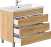 Stand-Badmöbel Waschplatz "Fellini 90" Eiche Gold Produktbild-Vorschau 4