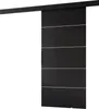 Posuvné dvere BARRET 12 - 106 cm, čierne Náhľad obrázku produktu 2