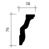 PROFHOME 150112F flexible Eckleiste Stuckleiste aus Produktbild-Vorschau 4