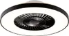 DeckenventilaTor Schwarz mit Sterneneffekt 60cm inkl  LED Produktbild-Vorschau 1