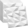 Verdico | 3D Wandpaneel Polystyrol - 50x50 cm - Weiß - Produktbild-Vorschau 1