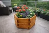 Großer sechseckiger Pflanzkübel – Moderner Blumentopf, Produktbild-Vorschau 2