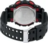 The back of a G-Shock watch with a black strap and red accents. Náhľad obrázku produktu