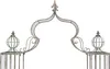DanDiBo arco di rose in metallo per arrampicata 93969 Anteprima dell’immagine prodotto 12