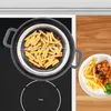 Frittierkorb mit Öl und Sieb für Pommes frites 21,5x13cm Produktbild-Vorschau 2