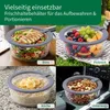 Chefkoch trifft Fackelmann Vorratsdosen Set aus Glas Produktbild-Vorschau 6