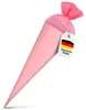 itenga Bastelschultüte 70cm rund ROSA Produktbild-Vorschau 1