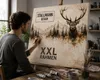 Stallmann Design XXL Schattenfugenrahmen 80x120 cm | Farbe: Produktbild-Vorschau 5