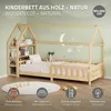 ML-Design Kinderbett 90x200cm mit Rausfallschutz, Regal, Produktbild-Vorschau 2