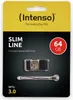 Intenso Slim Line 64 GB, USB 3.0, Kappe, 20 x 15 x 7 mm Produktbild-Vorschau 5