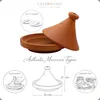 Tajine aus Marokko – 25 cm Produktbild-Vorschau 3