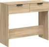 vidaXL Konzolový stolek Sonoma dub 90x36x75 cm výrobek z Náhled obrázku produktu 1