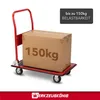 Werkzuegkönig Plattformwagen 150 kg klappbar – Produktbild-Vorschau 3
