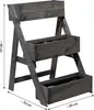 dobar Dreistufige Pflanztreppe aus Holz, Blumenkästen inkl. Produktbild-Vorschau 10