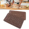 6 kusů silikonových forem na dopisy, opakovaně použitelné Náhled obrázku produktu 9