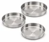 IMEX Tepsi plechy 3 ks nerezové kulaté 28/32/36 cm Náhled obrázku produktu 1