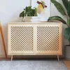 vidaXL Dveře šatní skříně 2 ks. Mřížkový design 59,5x69 cm Náhled obrázku produktu 2