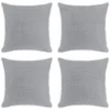 Selfitex Sofakissen, 40x40 4er Set mit Füllung und Bezug, Produktbild-Vorschau 5