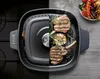 WOLL 'Iron Steakpfanne mit Rillen und Steakpresse in Chili Produktbild-Vorschau 5