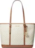 Michael Kors Jet Set Travel Large Zip Tote Vanilla Braun MK Produktbild-Vorschau 4