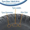 18x9,50-8 Rasenmäherreifen für Grasflächen, 6-lagig, Produktbild-Vorschau 5