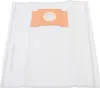 A vacuum cleaner bag is laid flat on a white background. Produktbild-Vorschau