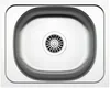 Faizee Home Edelstahlspüle 50x40 cm Einbauspüle Küchenspüle Produktbild-Vorschau 1