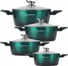 Sada mramorovaných hrnců 8 prvků, 16-28 cm, pro indukci, Náhled obrázku produktu 1
