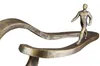 Gilde Skulptur, "Path", resina, color bronzo, confezione Anteprima dell’immagine prodotto 10