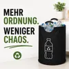 Aluz Pfandflaschensammler 82L Faltbarer Sammelkorb für PET Produktbild-Vorschau 8