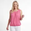 Sommer Top Damen Trägertop mit Gummibund 38 40 42 44 46 48 Produktbild-Vorschau 1