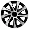 Kołpaki 13" EXTRA DRIFT srebrne/czarne zestaw 4 sztuk 13" Podgląd zdjęcia produktu 1