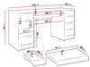MIRJAN24 Schreibtisch / Schminktisch Ada Bis, Schlafzimmer Produktbild-Vorschau 7